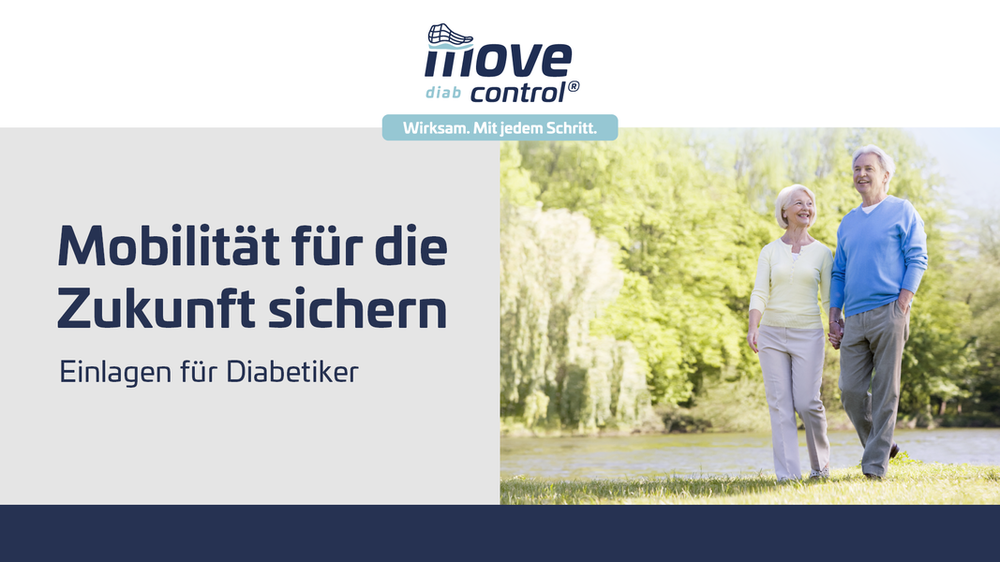 Seniorenpaar im Park