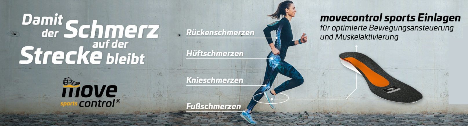 Movecontrol sports Einlagen